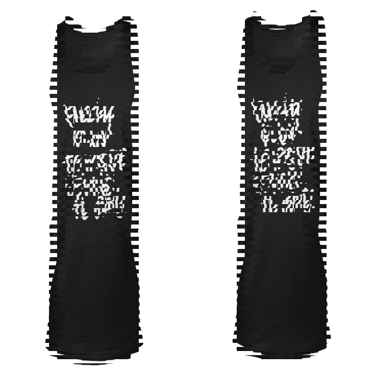 Running On Low Tire Pressure & 5 Miles Till Empty Running Tank Top