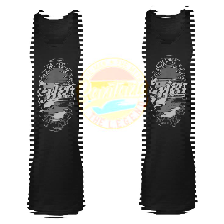 Santana The Man The Myth The Legend Unisex Tank Top