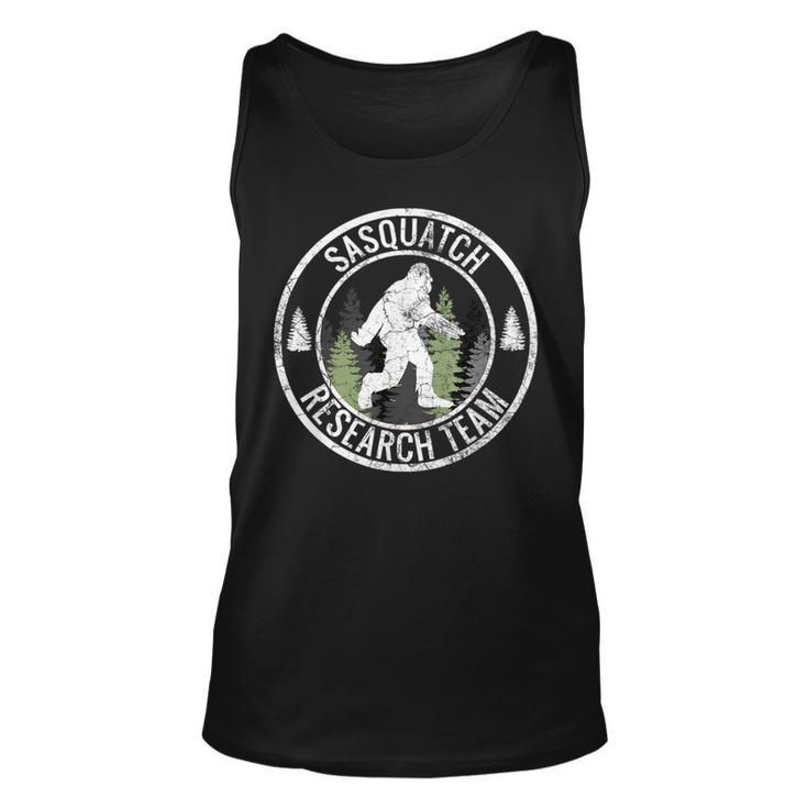 Sasquatch Research Team Bigfoot T  Funny Novelty Gift  Unisex Tank Top