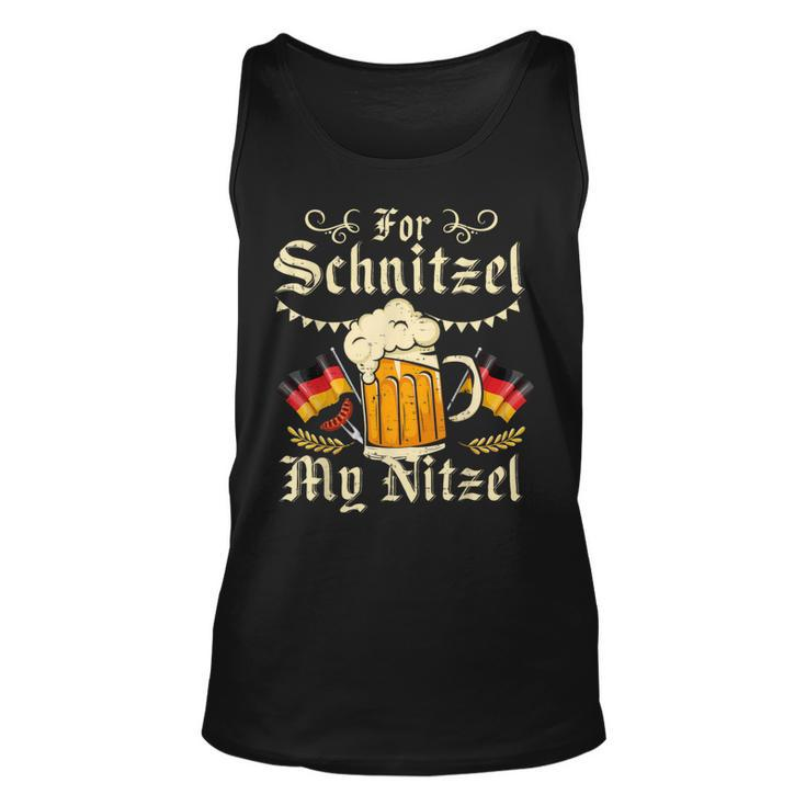 For Schnitzel My Nitzel Oktoberfest Tank Top