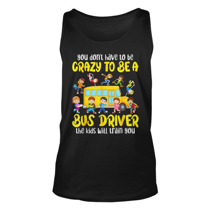 School Bus Driver Bus Driving Back To School First Day Tank Top