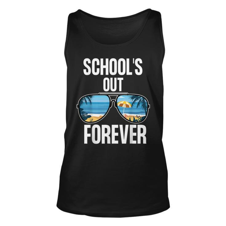 Schools Out Forever  Senior 2021  Last Day Of School Unisex Tank Top