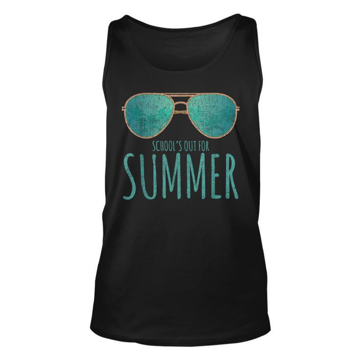 Schools Out Of Summer Happy Last Day Of School Vacation Unisex Tank Top