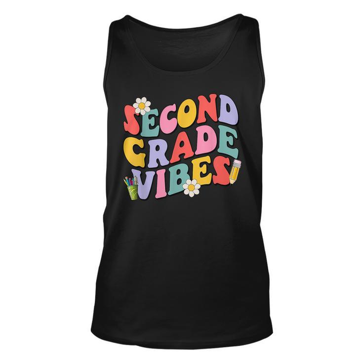 Second Grade Vibes Back To School 2Nd Grade Team 1St Day  Unisex Tank Top