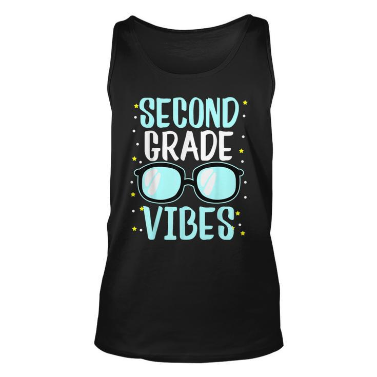 Second Grade Vibes Sunglasses 1St School Day Team 2Nd Grade  Unisex Tank Top