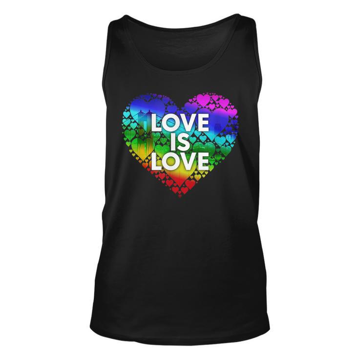 Sf Love Is Love Lgbt Rights Equality Pride Parade T  Unisex Tank Top