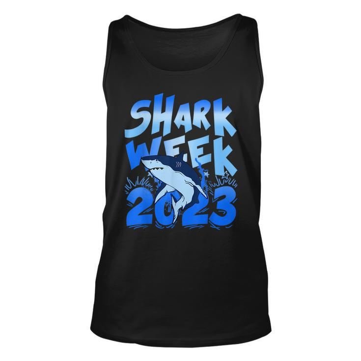 Shark 2023 Week Passion Shark Ocean Animal Sea  Unisex Tank Top