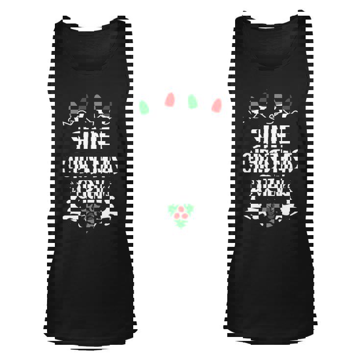 Shine Name Gift Christmas Crew Shine Unisex Tank Top