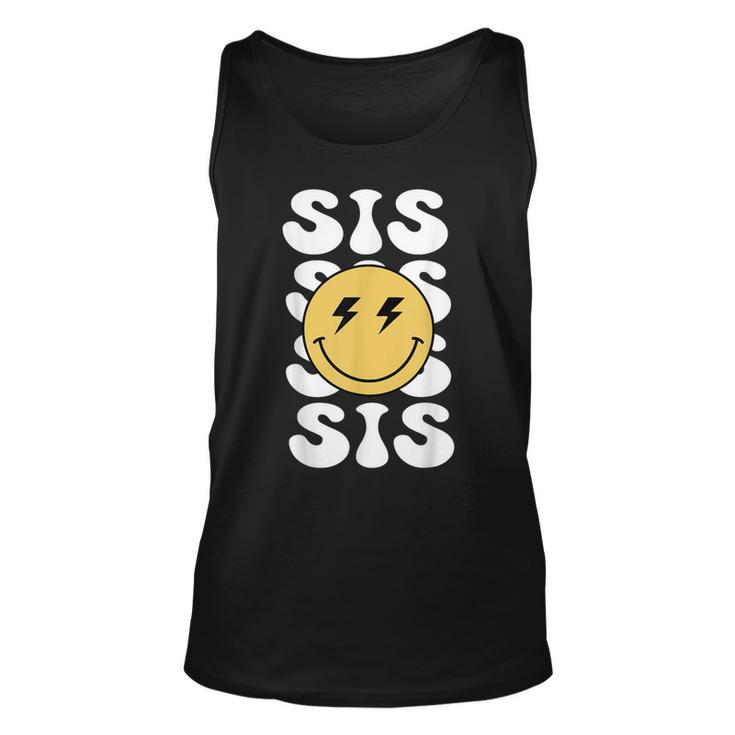 Sis One Happy Dude Birthday Theme Family Matching Tank Top