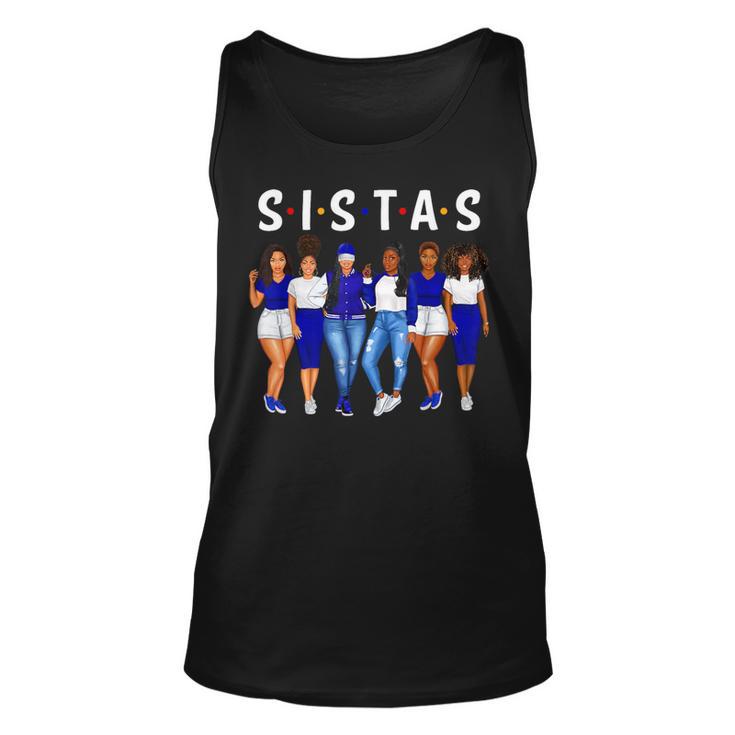 Sistas Melanin Queen Black History African Black Woman Magic Tank Top