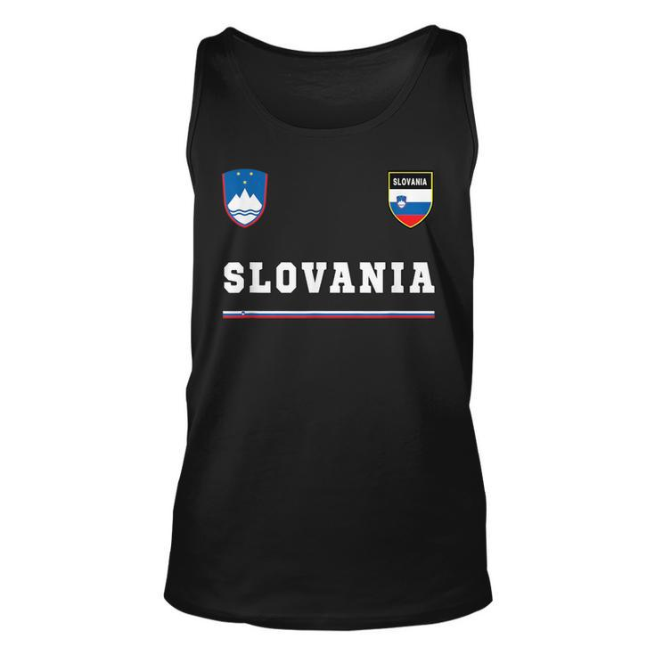 Slovenia SportSoccer Jersey  Flag Football  Unisex Tank Top