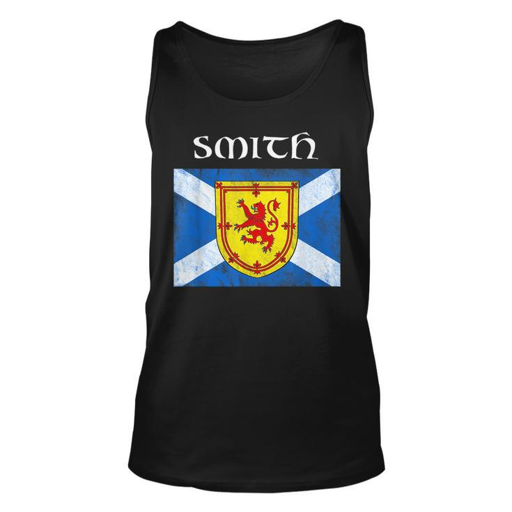 Smith Scottish Clan Name Scotland Flag Festival Smith Tank Top