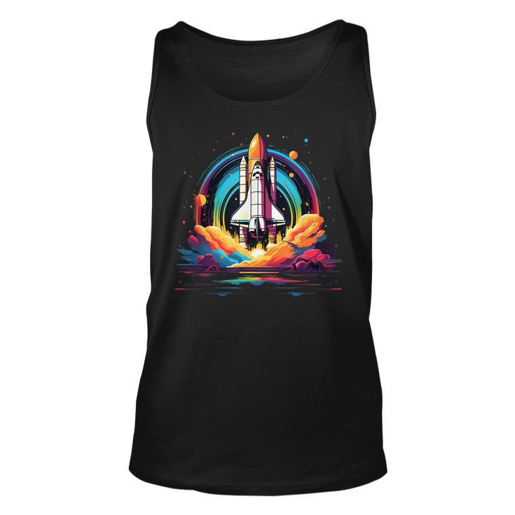 Space Shuttle Science Astronomy Tank Top