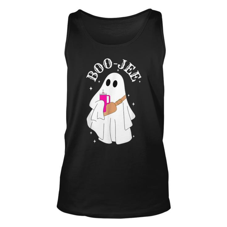 Spooky Season Cute Ghost Halloween Costume Boujee Boo-Jee Tank Top