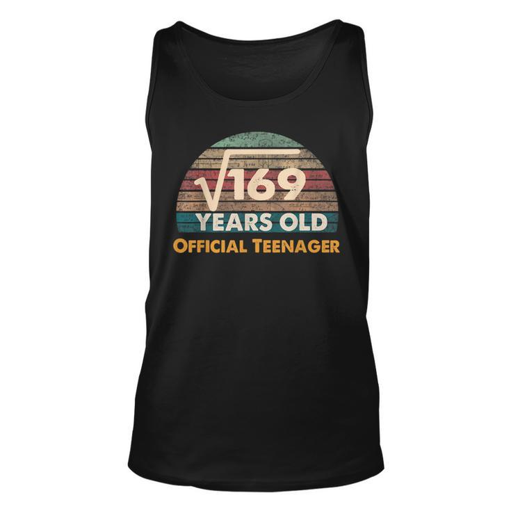 Square Root Of 16913Th Birthdayofficial Nager Unisex Tank Top
