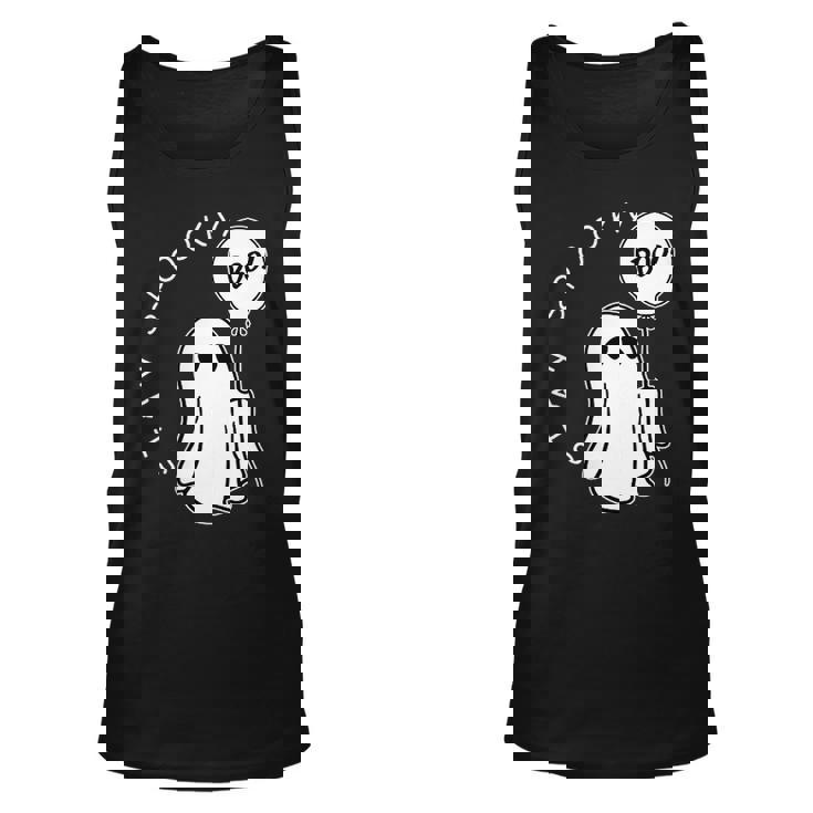Stay Spooky Boo Cute Ghost Halloween Spooky Season Pocket Tank Top