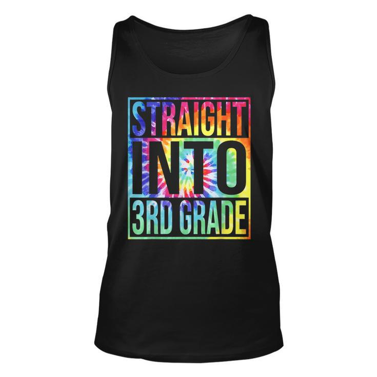 Straight Into 3Rd Grade First Day Of School Back To School  Unisex Tank Top