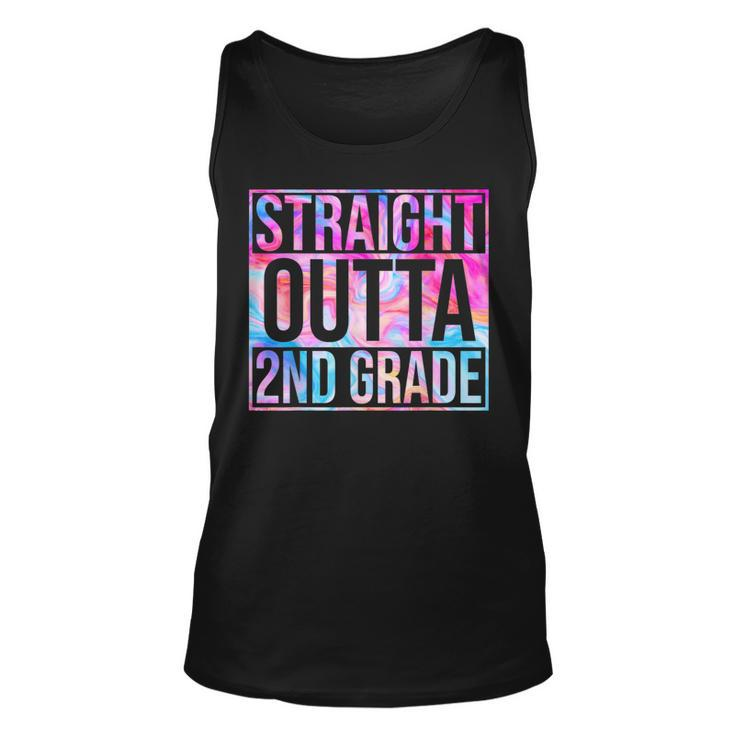 Straight Outta Second Grade 2Nd Grade Back To School  Unisex Tank Top