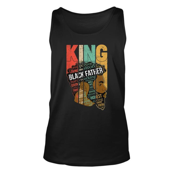 Strong Black King Juneth African American Father Day Tank Top