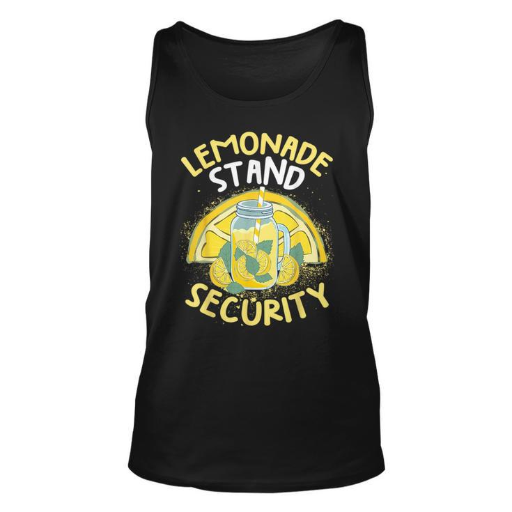 Summer Fun Lemonade Stand Security Boss Lemonade Crew  Unisex Tank Top