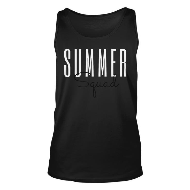 Summer Squad Vacation Squad Summertime Unisex Tank Top