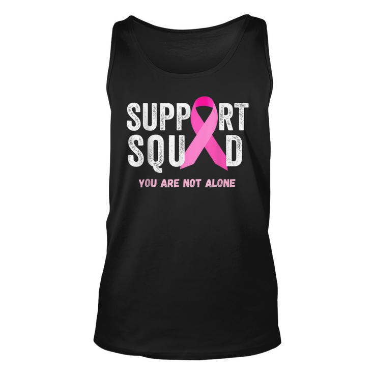 Support Squad Pink Ribbon Breast Cancer Awareness Tank Top