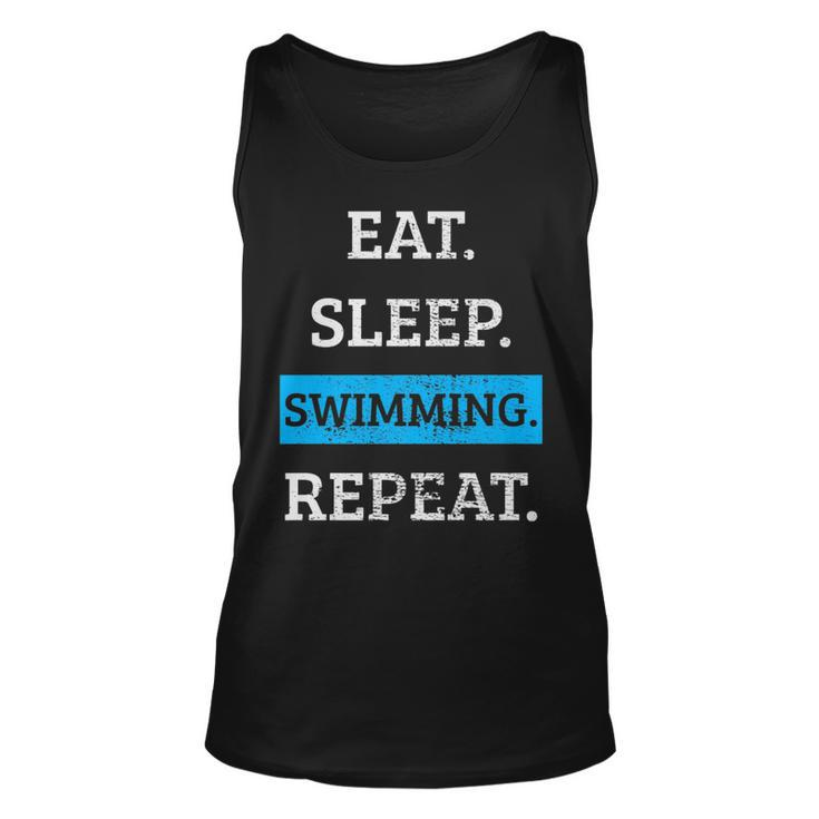 Swimming Swimmer Swim Vintage Gift Swimming Funny Gifts Unisex Tank Top