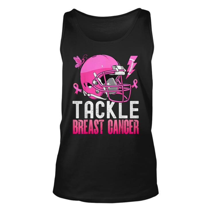 Tackle Breast Cancer Awareness Fighting American Football Tank Top