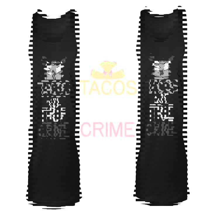 Tacos And True Crime Tank Top