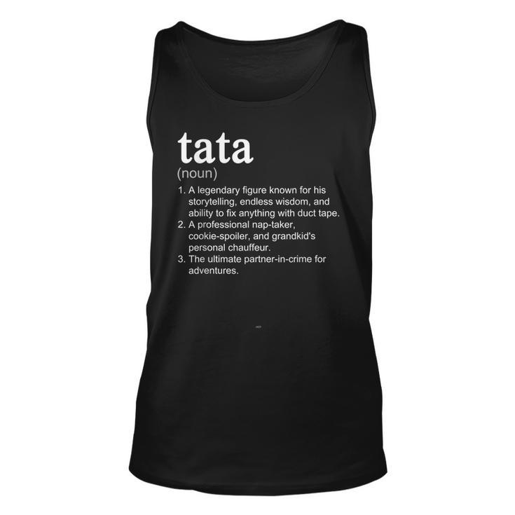 Tata Definition Funny Cool  Unisex Tank Top