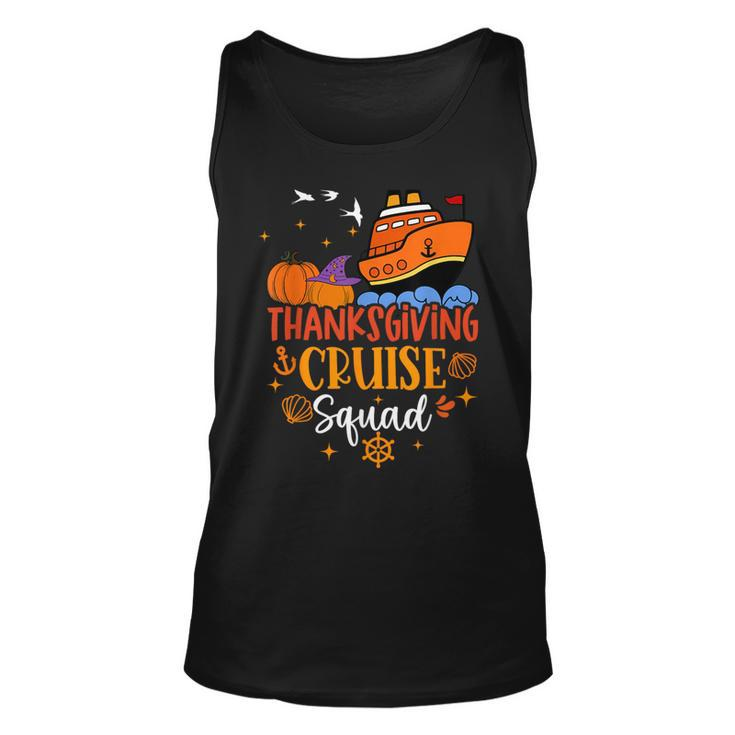 Thanksgiving Family Cruise Squad 2023 Pumpkin Vacation Trip Tank Top