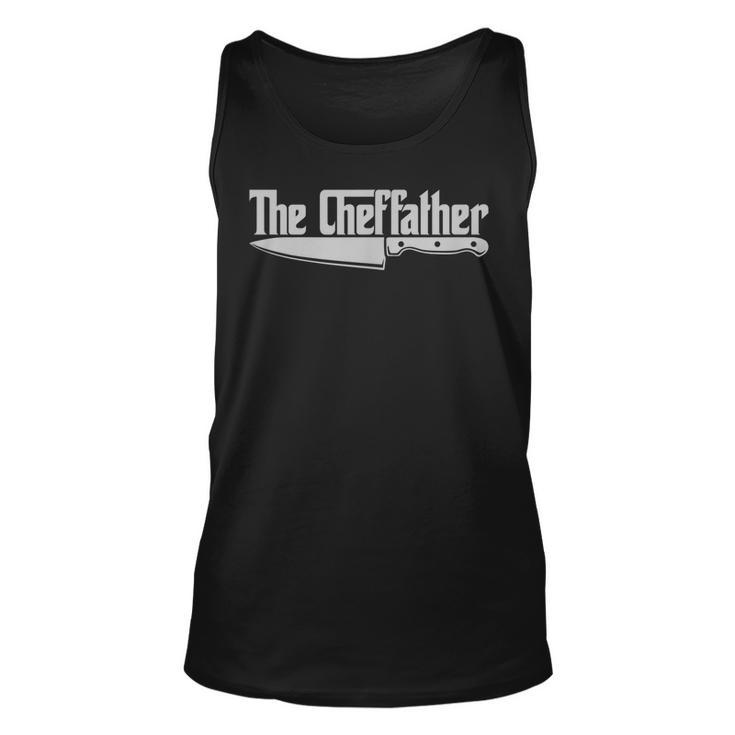 The Chef Father Funny Cooking Master  Unisex Tank Top