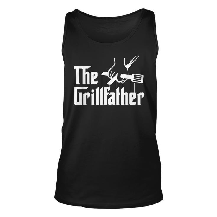 The Grillfather Bbq Grill & Smoker Barbecue Chef  Unisex Tank Top