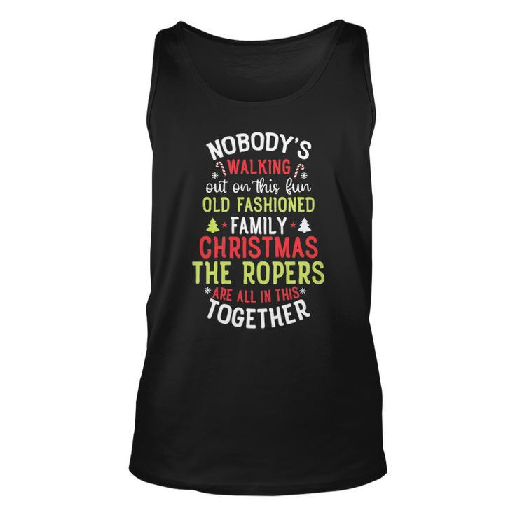 The Ropers Name Gift The Ropers Christmas Unisex Tank Top