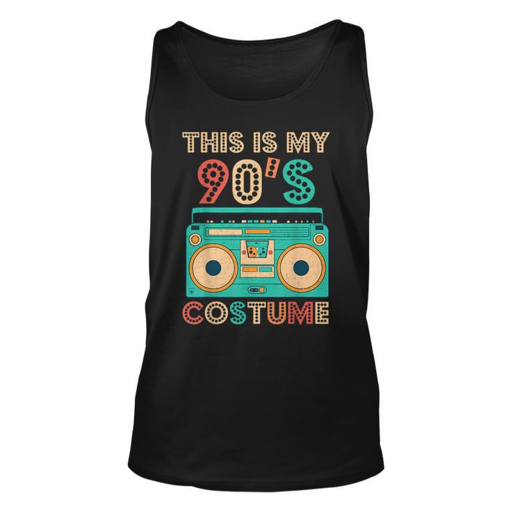 This Is My 90S Costume  1990S Retro Vintage 90S Party  Unisex Tank Top