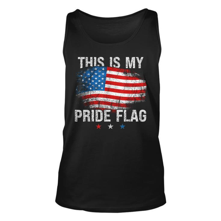 This Is My Pride Flag Patriotic Usa 4Th Of July American  Unisex Tank Top