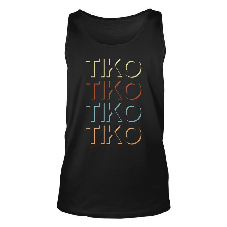 Tiko First Name  My Personalized  Named Unisex Tank Top
