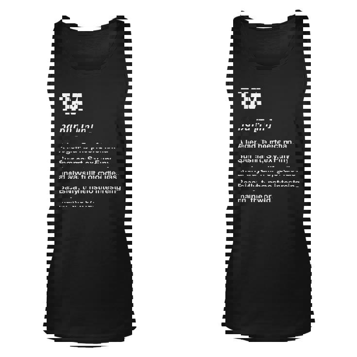 Tim Name | Tim Gift For Mens Unisex Tank Top