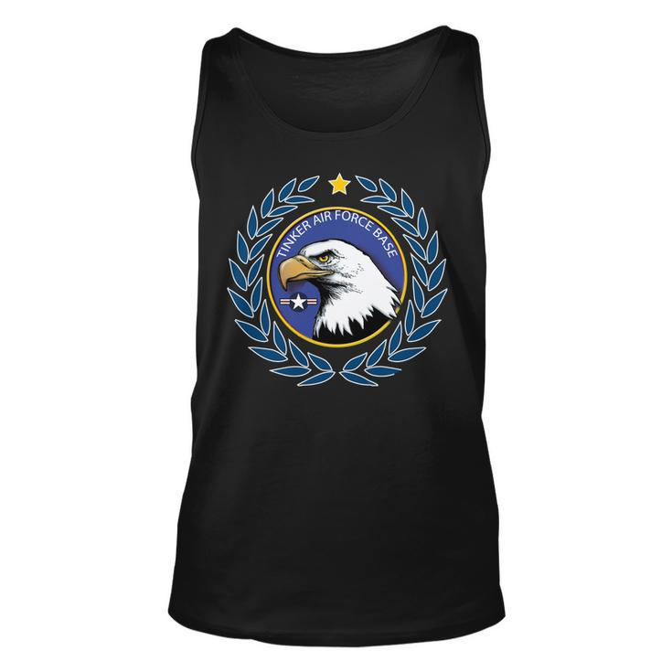 Tinker Air Force Base Eagle Roundel  Unisex Tank Top