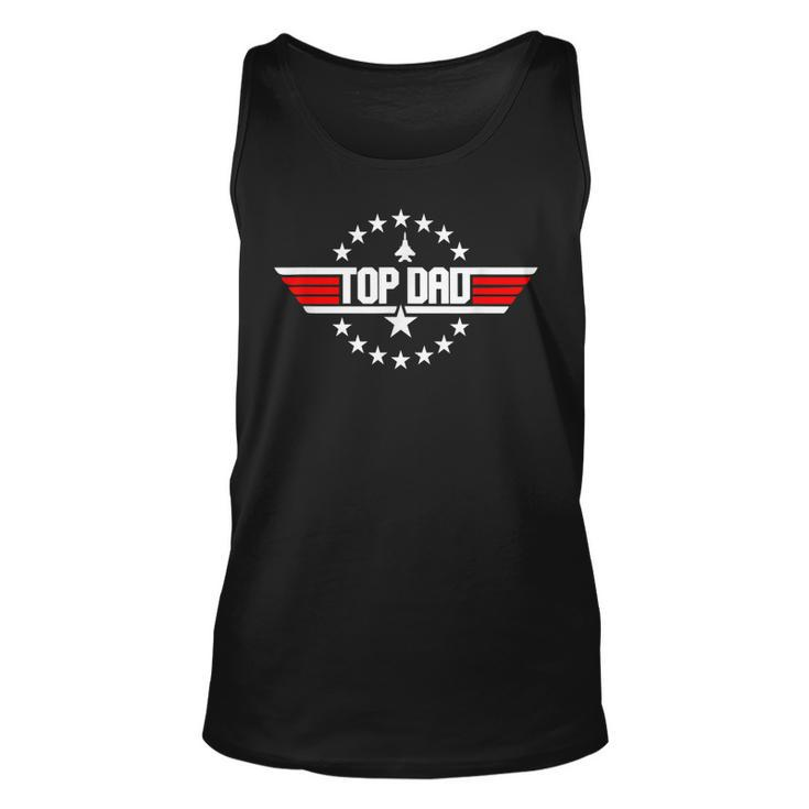 Top Dad Funny Father 80S Fathers Day Gift  Unisex Tank Top