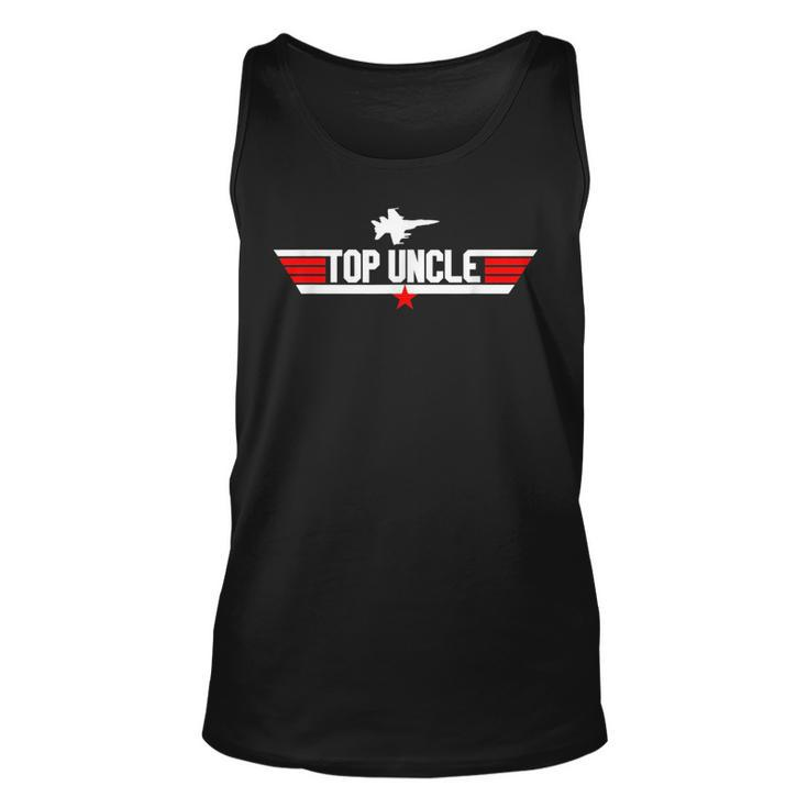 Top Uncle Funny Fathers Day Uncle Gifts Unisex Tank Top