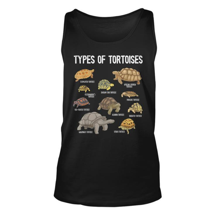 Tortoise Lover Types Of Tortoises Turtle Tortoise Tank Top