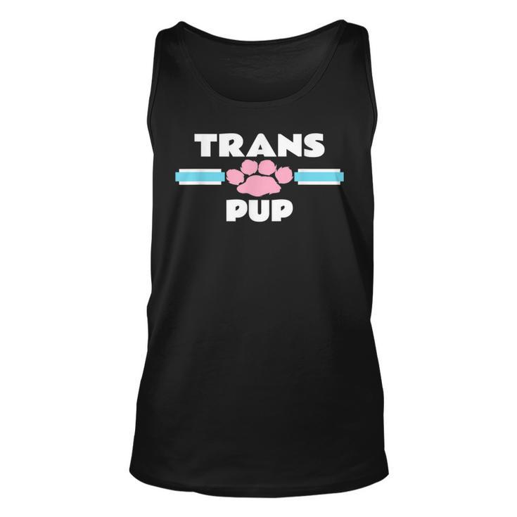 Trans Pup Gay Puppy Play Transexual Transgender Kink  Unisex Tank Top