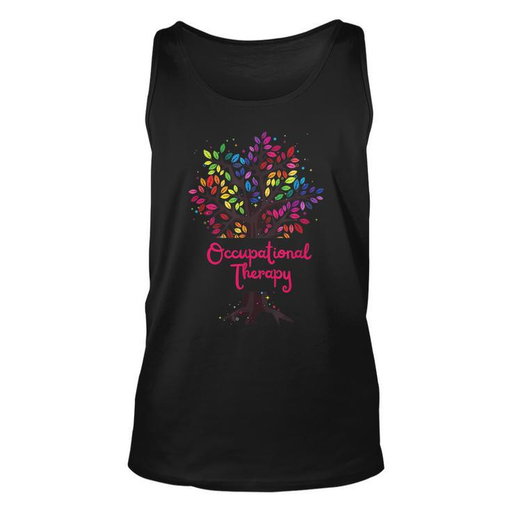 Tree Of Love And Growth - Occupational Therapy Unisex Tank Top