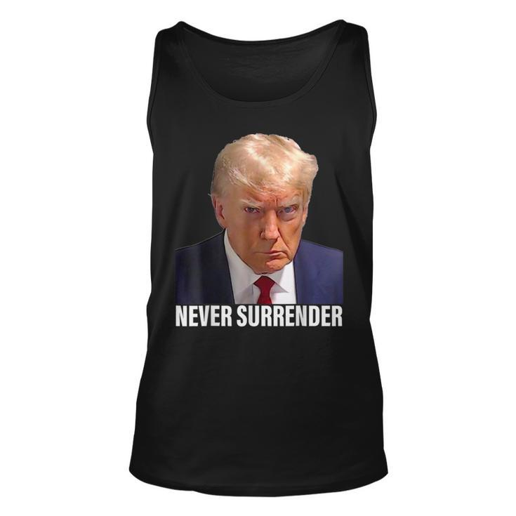 Trump 2024 Never Surrender Pro Trump Shot Tank Top