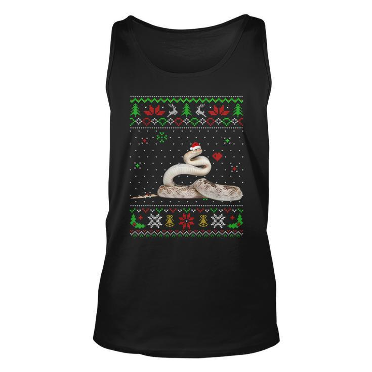 Ugly Christmas Pajama Sweater Snake Animals Lover Tank Top