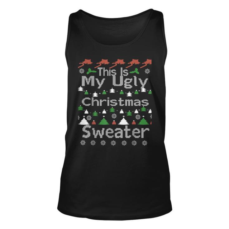 This Is My Ugly Christmas Sweater Xmas Holiday Tank Top