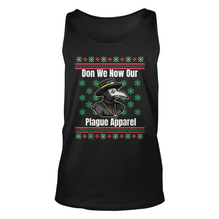 Ugly Christmas Sweater Style Plague Doctor Tank Top