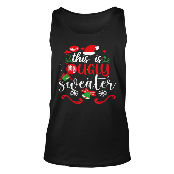 This Is My Ugly Sweater Christmas Xmas Holiday Tank Top