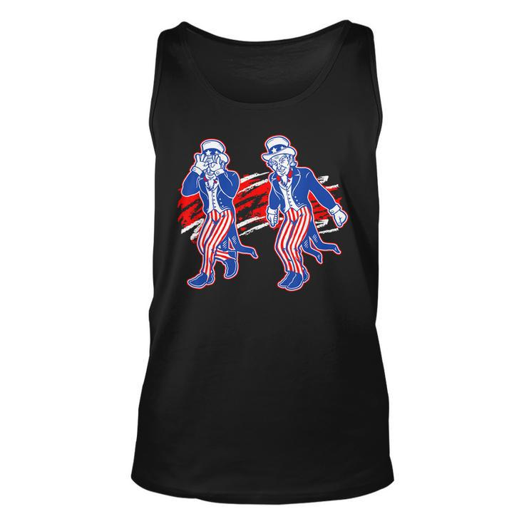 Uncle Sam Griddy 4Th Of July Independence Day Unisex Tank Top